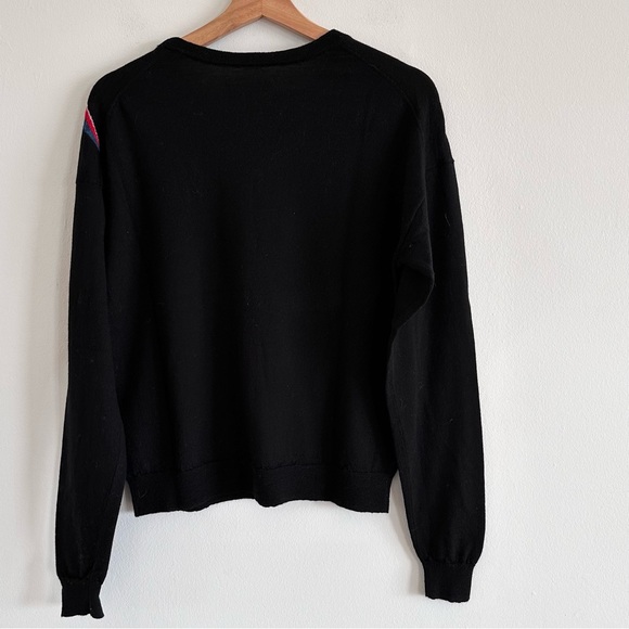 Zadig & Voltaire Kansas studded Rock and Roll lightning Merino Wool sweater - Picture 6 of 8